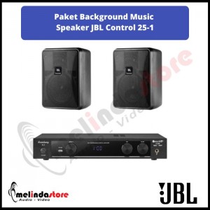 Paket Sound System Background Music Speaker JBL 25-1 | 2 Speaker